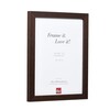 Cadre en bois 52 13x18 brun fonce  2 