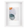 Shape 3D cadre en bois avec PP 25x25 blanc  2 