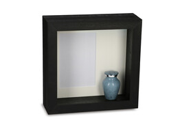 Memory box 20x20 avec verre musee noir