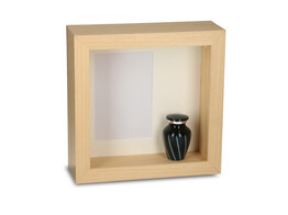 Memory box 20x20 avec verre musee naturel