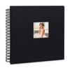 Misty Spiral album 25x25cm 25sheets black