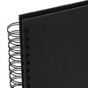 Misty Spiral album 25x25cm 25sheets black