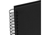 Misty Spiral album 25x25cm 25sheets black