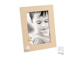 Houten kader met eendje  2 