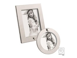 Shiny metal photo frame 13x18