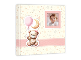 Baby album Brian pink 32x32cm 30pag
