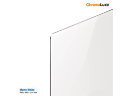 ChromaLuxe  Aluminium Fotopaneel mat wit  400x600 x1 14mm  10 