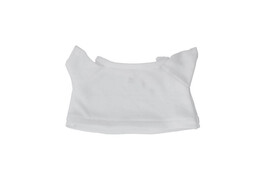 T-shirt blanc pour peluches 21cm  10 