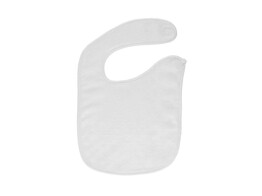 Bavette blanche avec velcro  10 