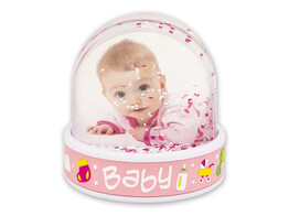 Photo Globe Baby Pink  6 