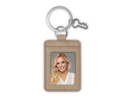 Porte-cles brun 3 5x4 5  6 