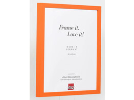 Cadre bois Top Cube orange