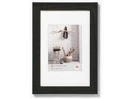 Cadre bois Home noir