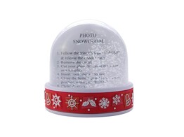 Boule de neige 95 x 92 mm Noel  12 
