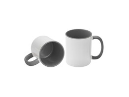 Mug 11oz  interieur   anse gris  12 