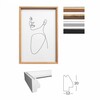Silhouette wooden frame 20x30 nature  4 