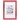 Chalet frame 40x60 rouge  2 