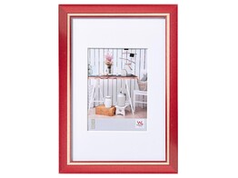 Cadre plastique Chalet rouge