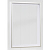Baklijst 50K 20x20 white silver