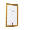 Houten kader barock stijl 37 A4 antikgold  2 