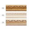 Houten kader barock stijl 37 A4 antikgold  2 
