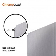 ChromaLuxe Aluminium panel Gloss clear Aluminium 20x30 (5)
