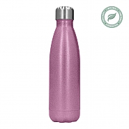 Thermos inoxydable 500 ml 17oz roze paillette (5)