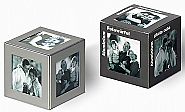 Aluminium photo cube 6 pcs