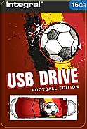 Integral 16GB Red  Devils USB2.0 Flash Drive
