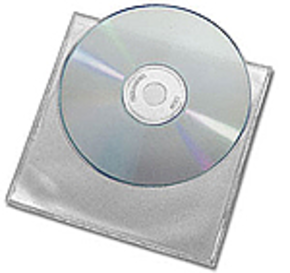 CD Pochette Plastique sans rabat 1000pc