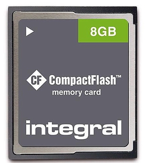 Integral 8GB CompactFlash