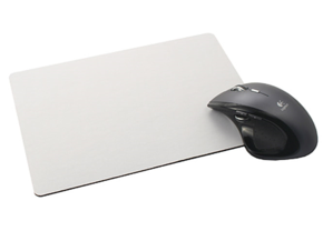 Mousepad Black foam, White top 265x190 (10)