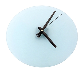 Glass Clock Rond 29cm (2)
