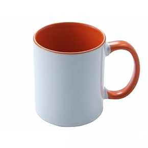 Mug 11oz, inside & handle Orange (12)