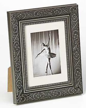Barock portrait frame, 40x50, grey