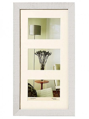 Home wooden frame 3 x 13 x 18 polar white (1)