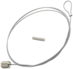 Photo Ropes, 1,5 m, Silver with magnetics (12)