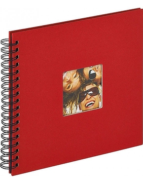 Spiraalalbum Fun, 26x25 cm rood (2)