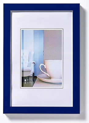 Ambience frame 20x30 cm, blue/white