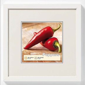 Peppers wooden frame 20x20 polar white (2)