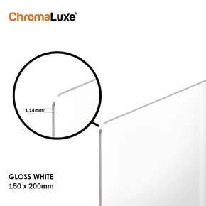 ChromaLuxe, Photo Panel  Gloss white Aluminium 15x20cm (5)