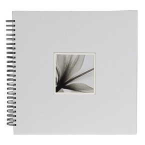 Spiral Album UniTex 34x34cm 40 pag White (3)