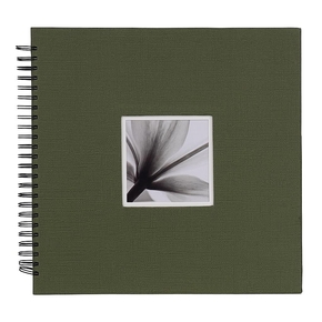 Spiral Album UniTex 34x34cm 40 pag Green (3)