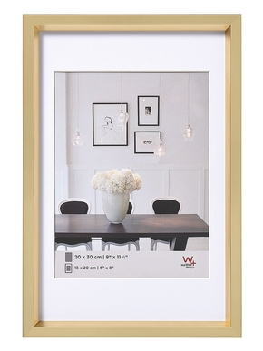Plastic frame steel style 60x80 gold (2)