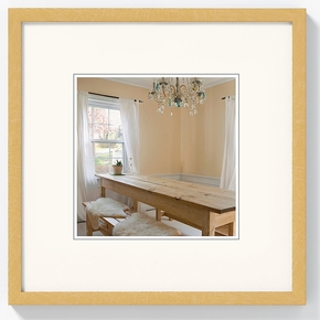 Peppers wooden frame 15x15 gold (2)