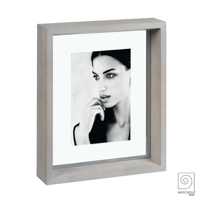 Solid wood frame A756 D with double glass 10x15 grey