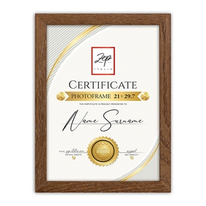 Certificate brown 21x29,7 (A4) (2)